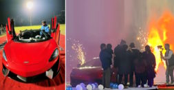 India's First McLaren 750S Supercar Delivered [Video]