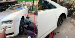 Rolls Royce Ghost Owner Gets Tyres Changed At Karol Bagh: Trolled [Video]