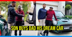 Son Surprises Dad On 70th Birthday: Buys Him A Mini Cooper S