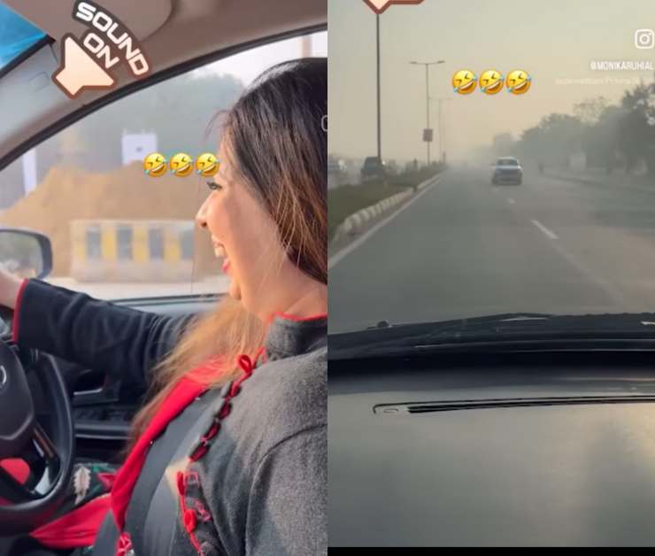 Woman Recklessly Drives Tata Hexa On Wrong Side: Enjoys Bullying Oncoming Cars [Video]