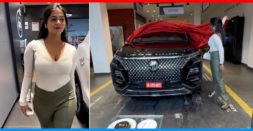 Actress Buys MG Hector As First Car At 23, Gets Emotional On Instagram