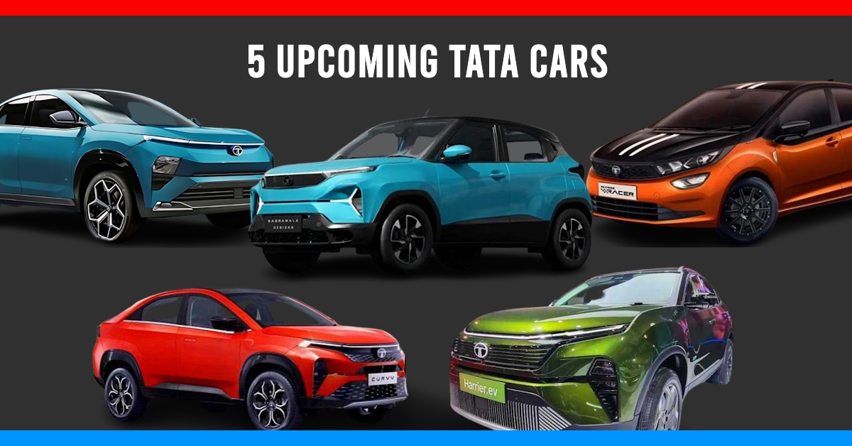5 upcoming Tata Cars: Tata Curvv ICE and EV, Punch facelift, Racer htachback and Harrier EV