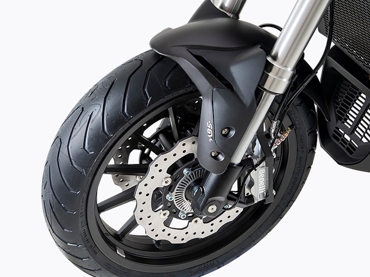 Benelli 502C tyre front