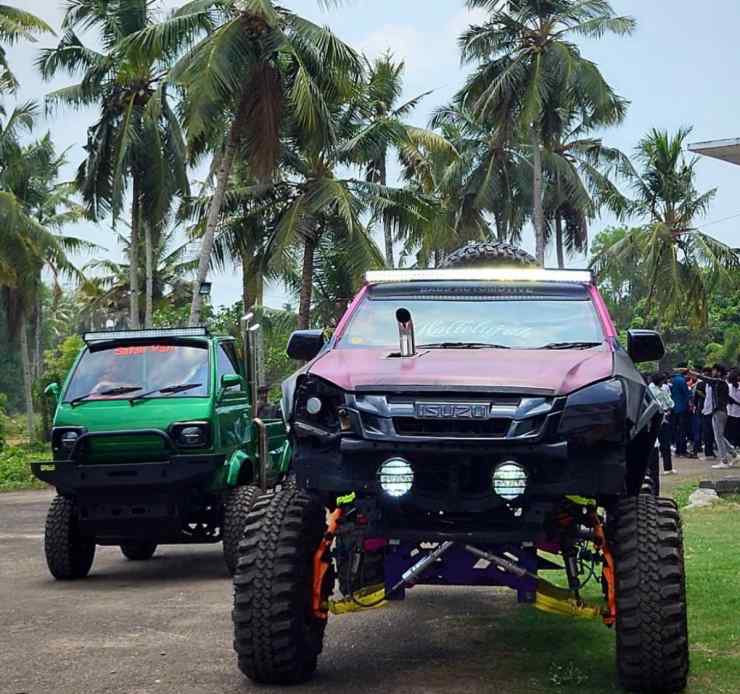 Isuzu and omni lifted