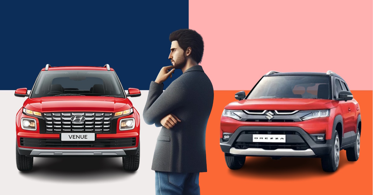 hyundai venue sx vs maruti suzuki brezza zxi comparative analysis young professionals hyundai venue sx vs maruti suzuki brezza zxi comparative analysis young professionals