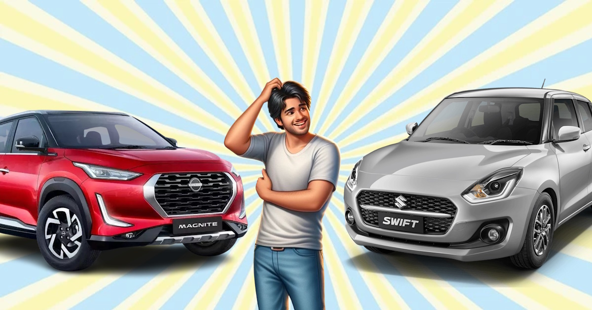 nissan magnite maruti suzuki swift best variants first time car buyers nissan magnite maruti suzuki swift best variants first time car buyers