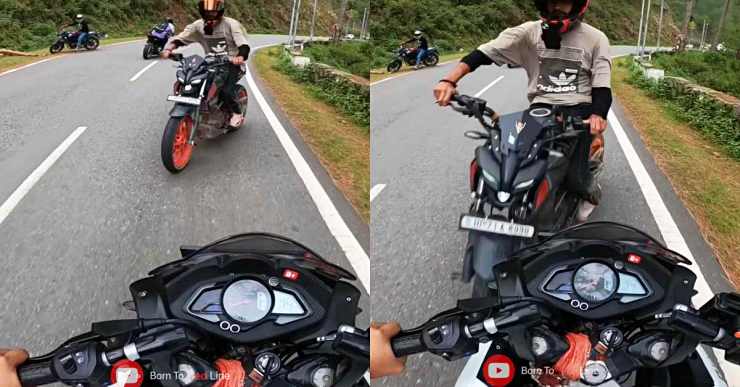 Pulsar And Yamaha Riders Crash Into Each Other: Whose Fault Was It? [Video]