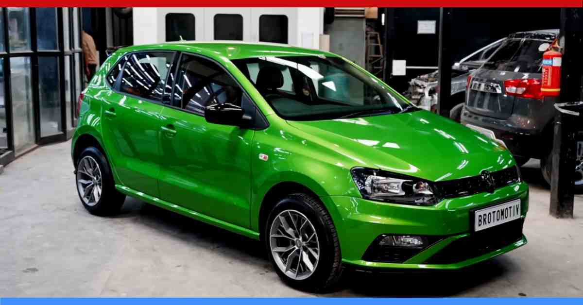 Volkswagen Polo Transformation: Audi's Java Green Paint Job [Video]