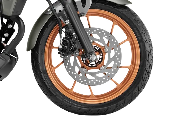 Yamaha FZ-X alloy wheels
