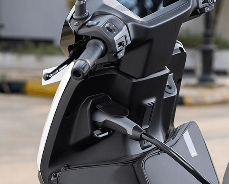 Ather Rizta electric scooter charging