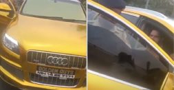 Indian Goldman's Audi Q7 SUV Busted For Tinted Windows [Video]