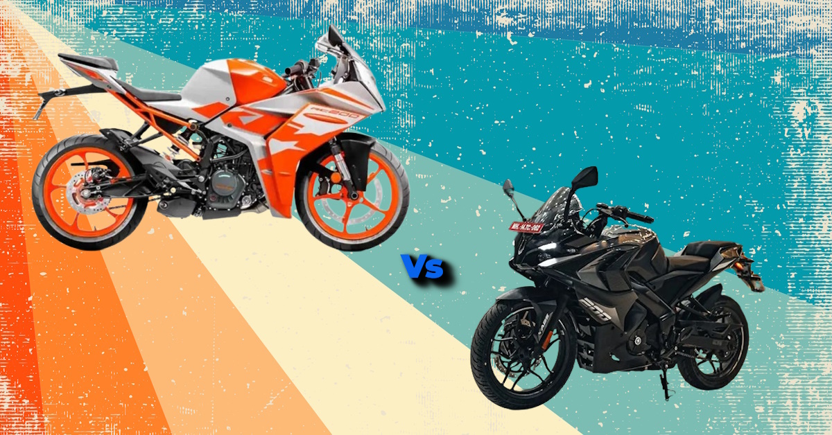 Bajaj Pulsar RS200 vs KTM RC 200 comparison