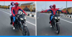 'India's Spiderman Couple' Arrested For Bike Stunt In Delhi [Video]