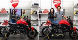 Actress Daisy Bopanna Buys Ducati Monster: Names Superbike 'Anandi' (Video)