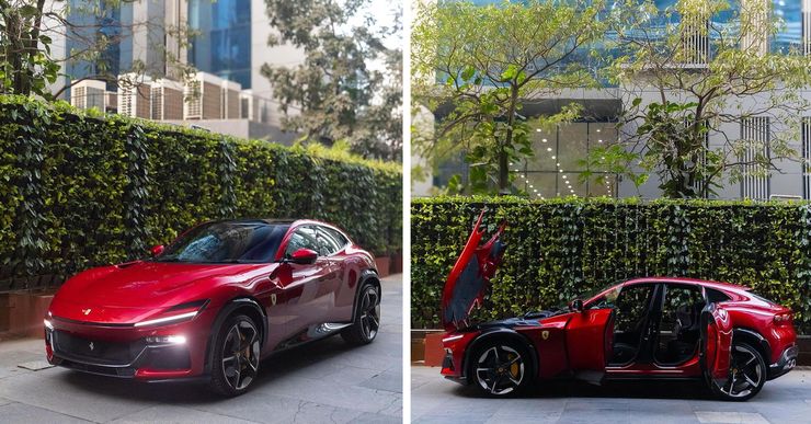 Ambanis’ latest Ferrari Purosangue Supercar Worth Over 10 Crore: In Images