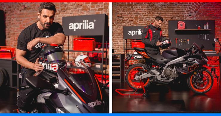 John Abraham Buys Aprilia RS457 Sportsbike