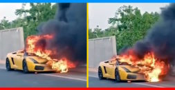 Rs 1 Crore Lamborghini Supercar Set On Fire In Hyderabad: Fight Over Money