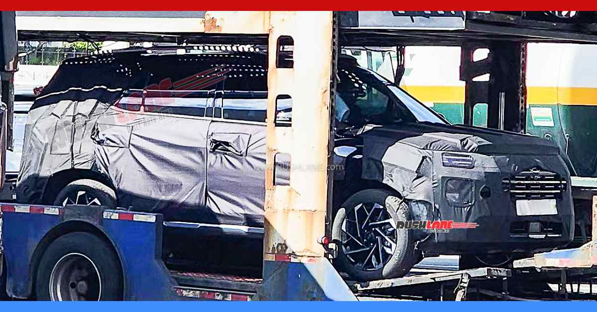 2024 Hyundai Alcazar Spotted testing