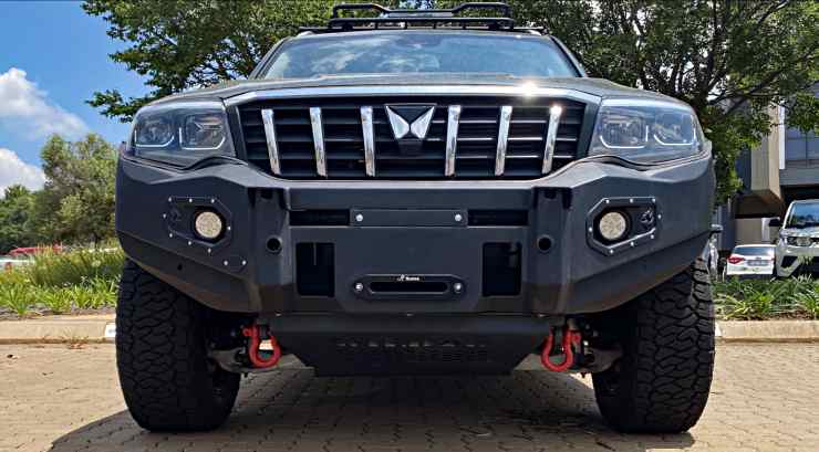 2024 Mahindra Scorpio-N adventure edition front grille