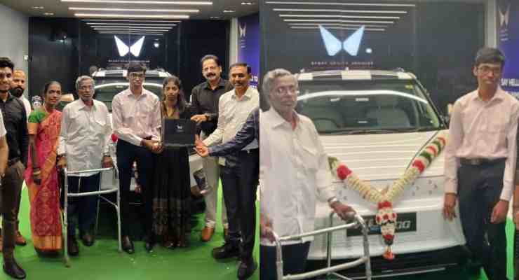 Anand Mahindra gifts car to Indian chess grandmaster