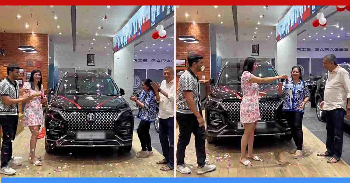 Google engineer gifts her parents MG Hector