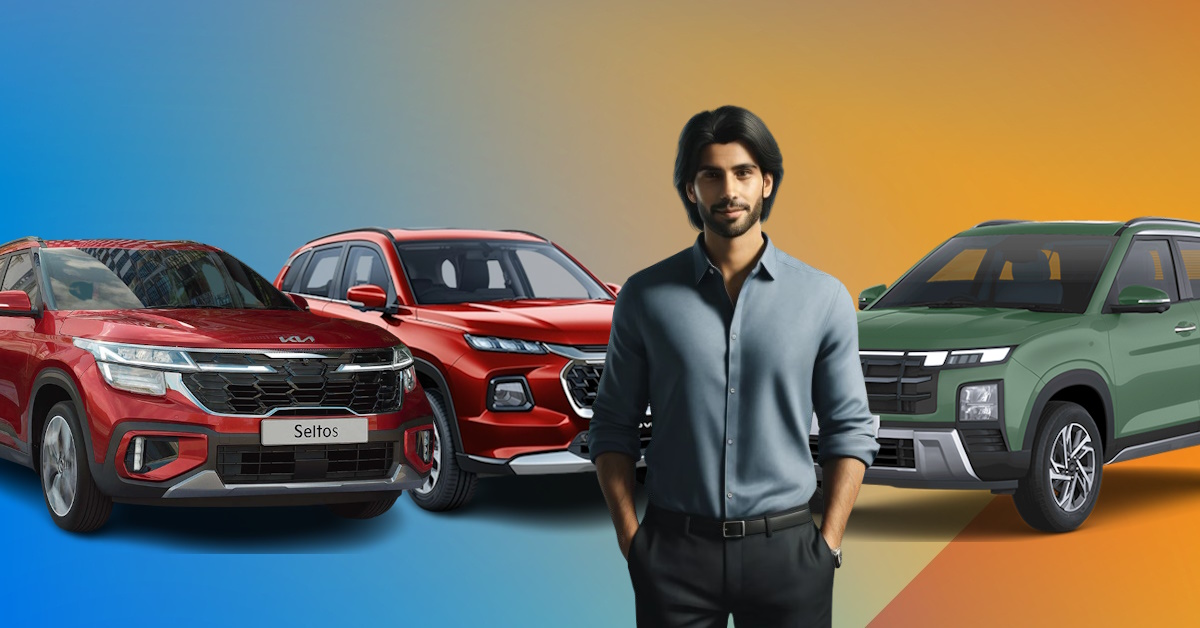 Hyundai Creta 2024 vs Kia Seltos 2023 vs Maruti Suzuki Grand Vitara Hyundai Creta 2024 vs Kia Seltos 2023 vs Maruti Suzuki Grand Vitara