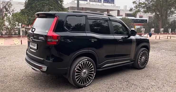 Mahindra Scorpio-N Z6 modified rear