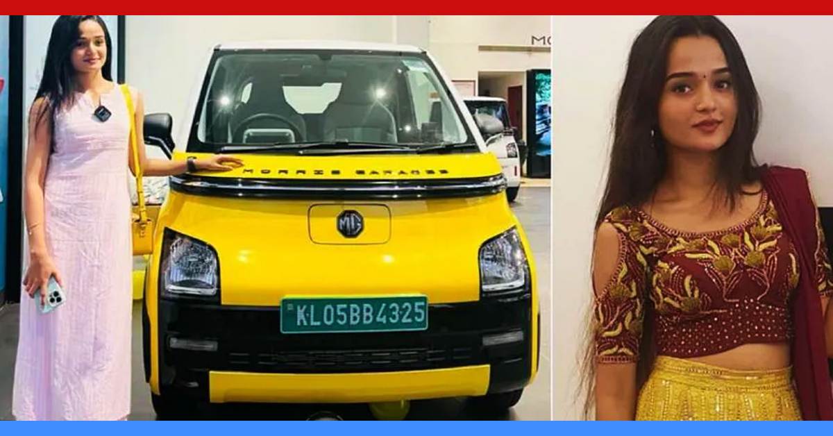Meenakshi Anoop MG Comet EV Meenakshi Anoop MG Comet EV