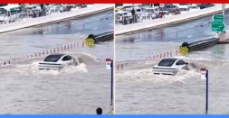 Brave Porsche Supercar Driver Vs Flooded Road: Will He Make It? [Video]