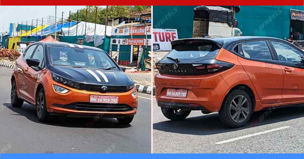 Tata Altroz Racer spotted testing Tata Altroz Racer spotted testing