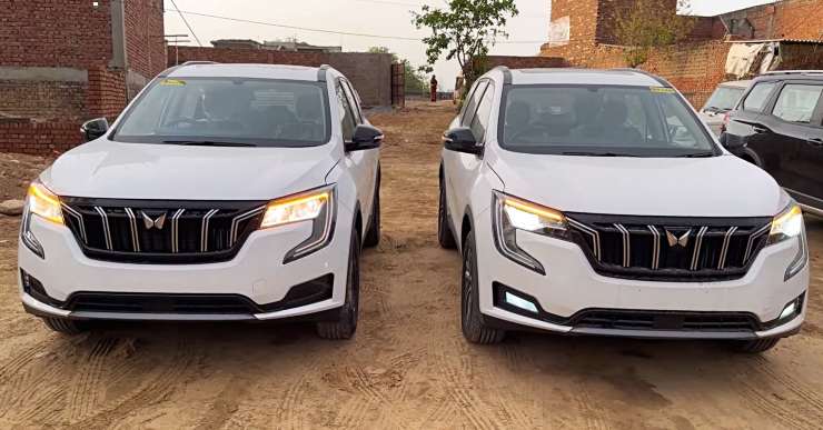 XUV700 AX5 vs AX5 select front