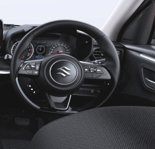 Swift steering wheel