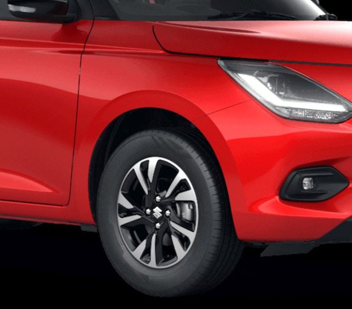 Swift alloy wheels