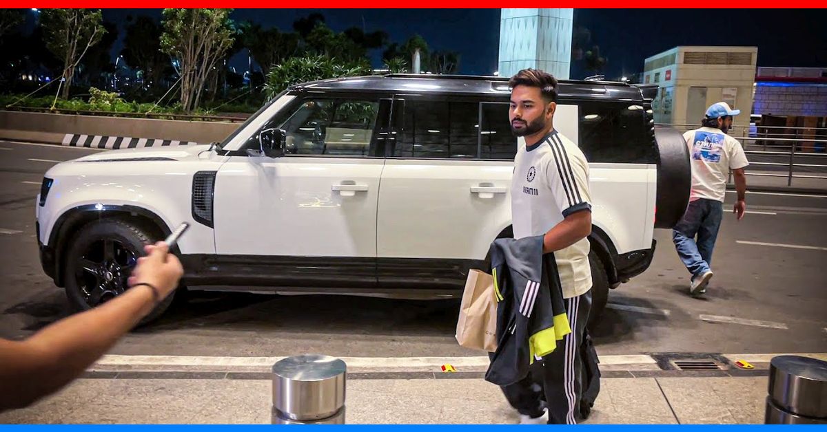 Rishabh Pant's new Defender Rishabh Pant's new Defender