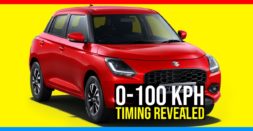 Is The 2024 Maruti Swift The Slowest Swift Ever? V-Box Data Out!