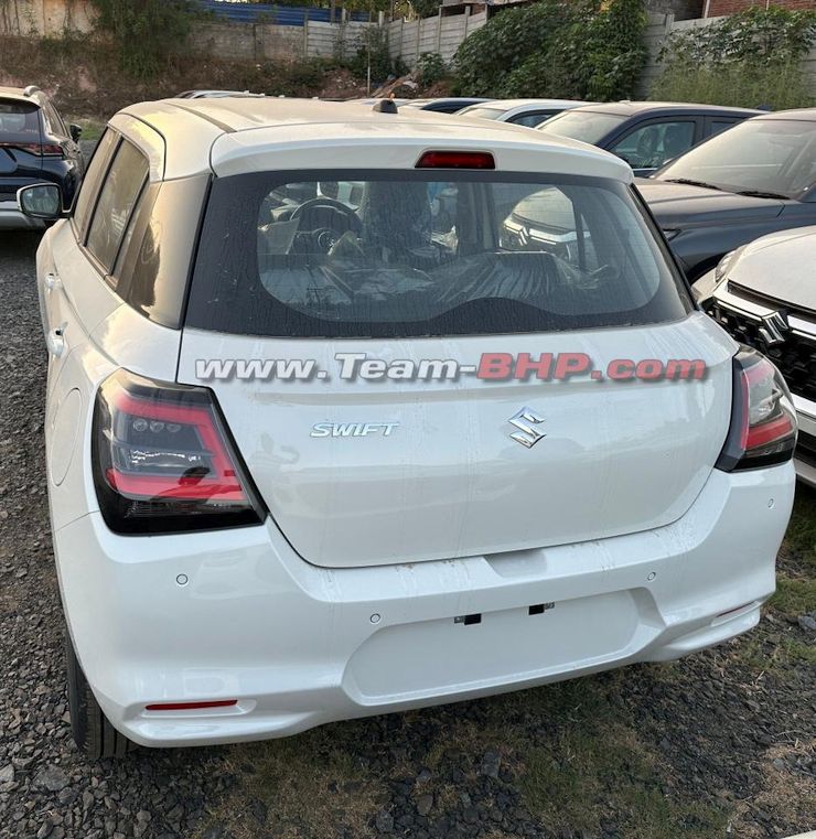 All-New 2024 Maruti Swift Arrives At Dealer Yard Ahead Of May 9th Launch