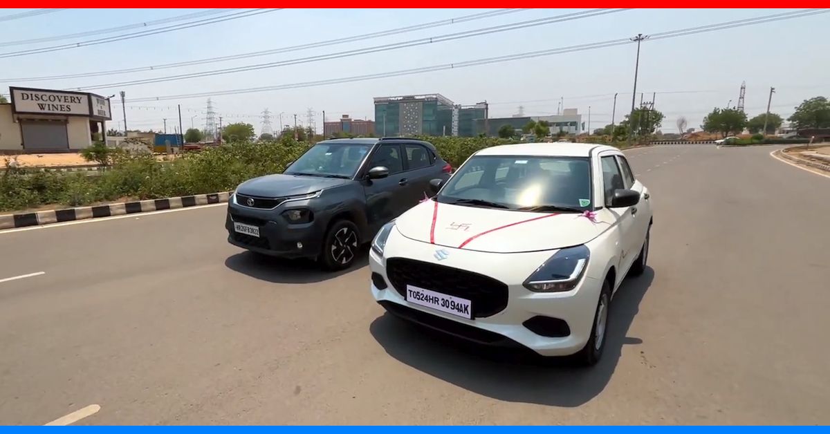 Swift vs Punch drag race Swift vs Punch drag race