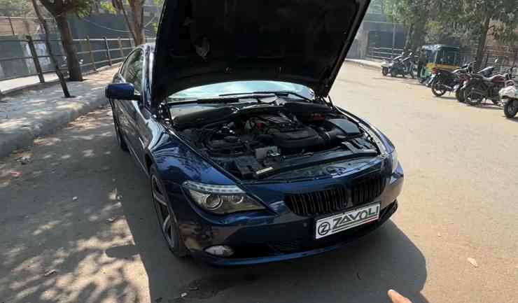 BMW 6-series with CNG kit