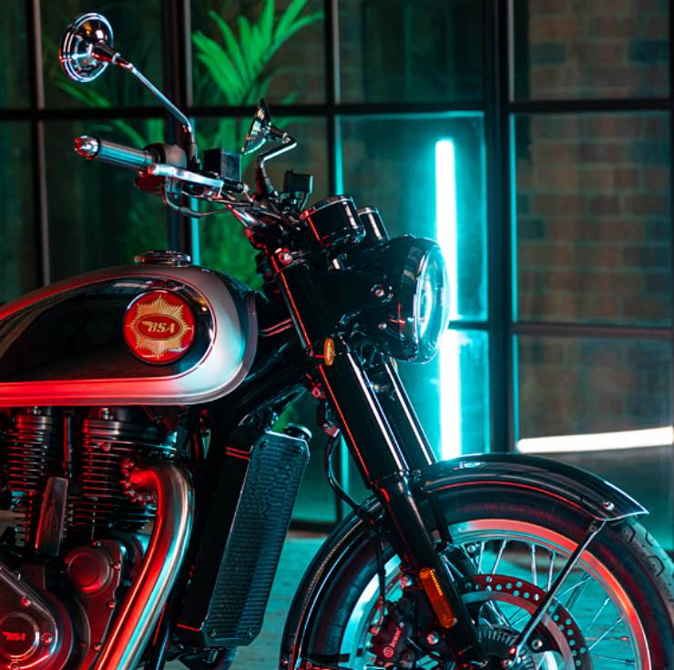 BSA Gold Star front