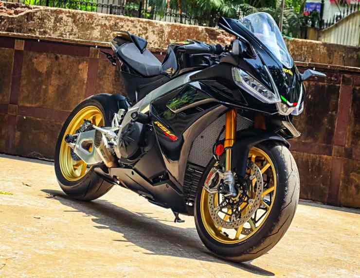 John Abraham Aprilia RSV4 front