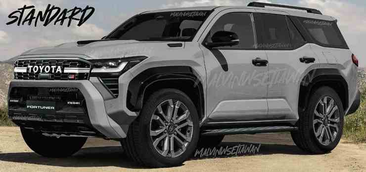 Toyota GR Fortuner standard render