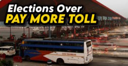 Elections Over, Toll Charges Will Go Up Now