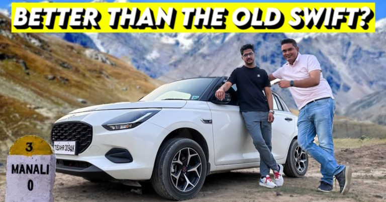 new maruti swift driven in mountains
