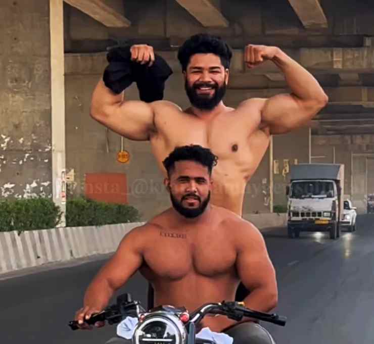 shirtless on bullet