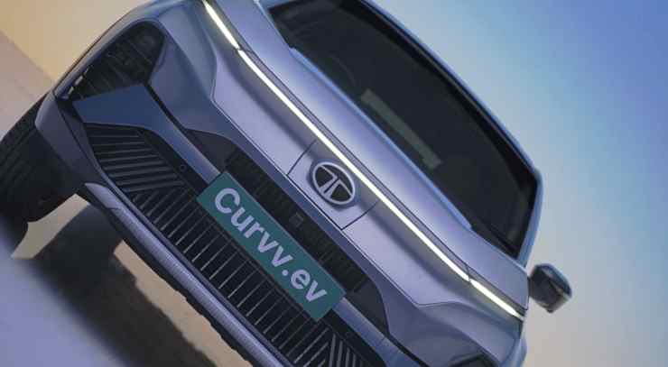 2024 Tata Curvv EV front end