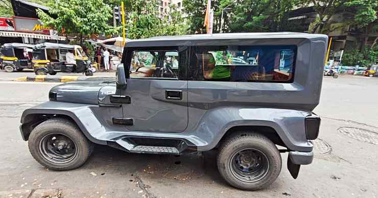 DC hammer modified Mahindra Thar