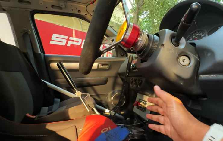RWD Swift interior
