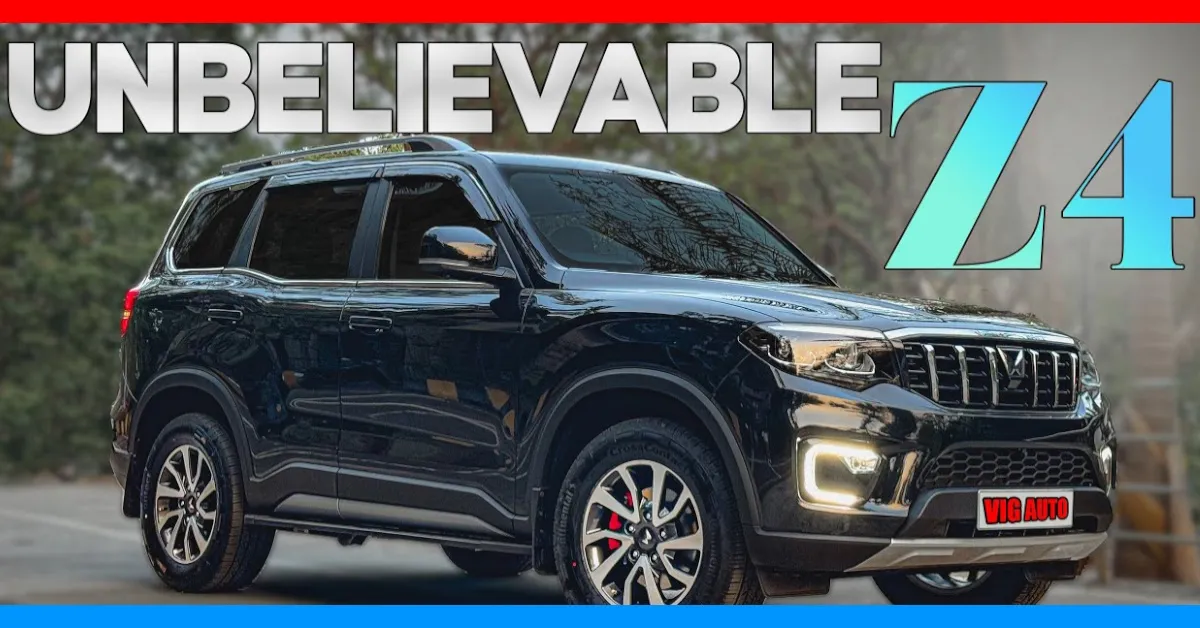Mahindra Scorpio-N Z4 With Leather Interiors And Functional Upgrades Looks Classy [Video]