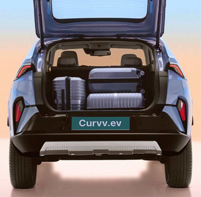 2024 Tata Curvv EV boot