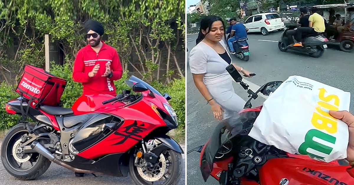 zomato delivery suzuki hayabusa prank video zomato delivery suzuki hayabusa prank video